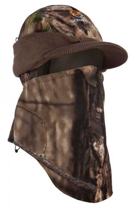 Зимова флісова кепка Scentlok Radar Headcover - Mossy Oak