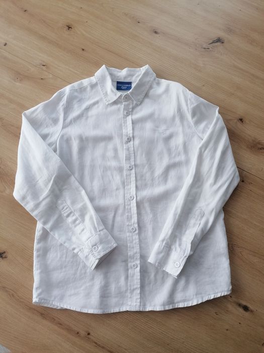 Koszula chłopięca Cocodrillo biała rozmiar 146