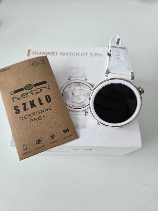 Smartwatch Huawei Watch GT5 Pro Active GPS 42 mm biały