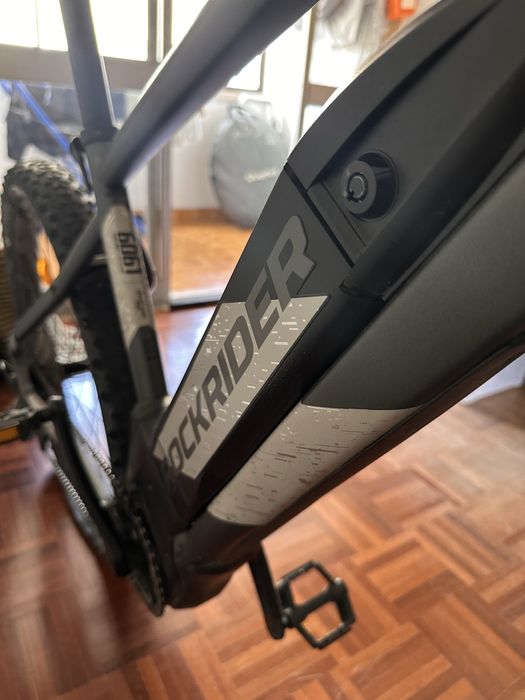 ROCKRIDER Bicicleta BTT Elétrica Semirrígida 27,5" E-ST 500 PRETO
