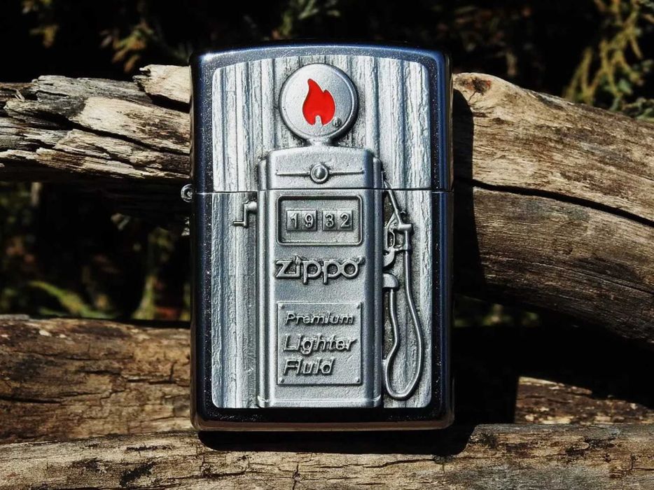 Zapalniczka Zippo 207 Gas Pump Emblem 3D 20.06.474 Dystrybutor