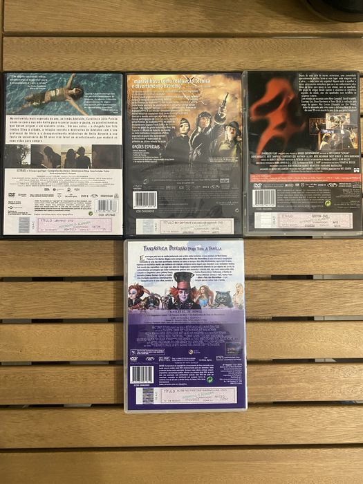 Vendo Lote de DVDs originais de Vários Filmes