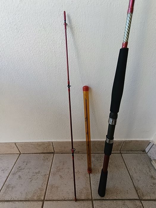 Cana embarcada Hiro MK3 IM Carbon 2,50 m + 2 ponteiras