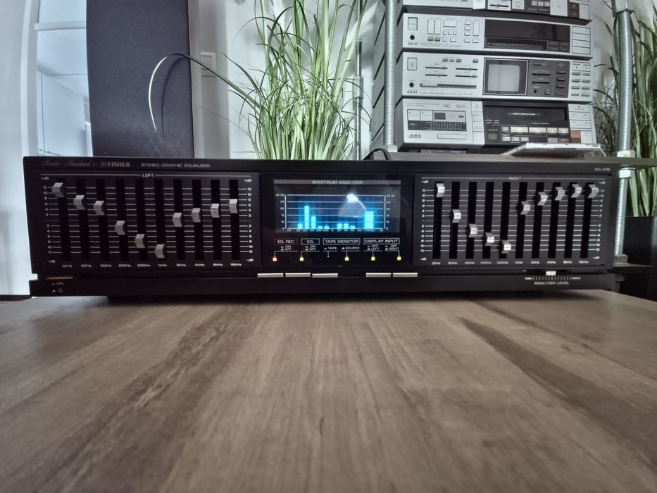 Fisher EQ 276 Equalizer, analizator  widma