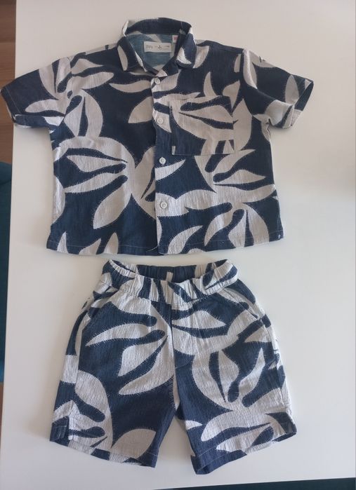 Conjunto 2 peças camisa + calção