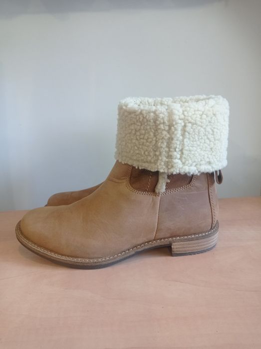 Черевики зимові шкіряні Ecco 37 р.