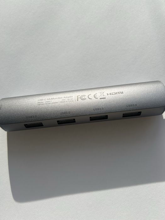 USB-хаб Ugreen USB type-C до USB 3.0 та HDMI