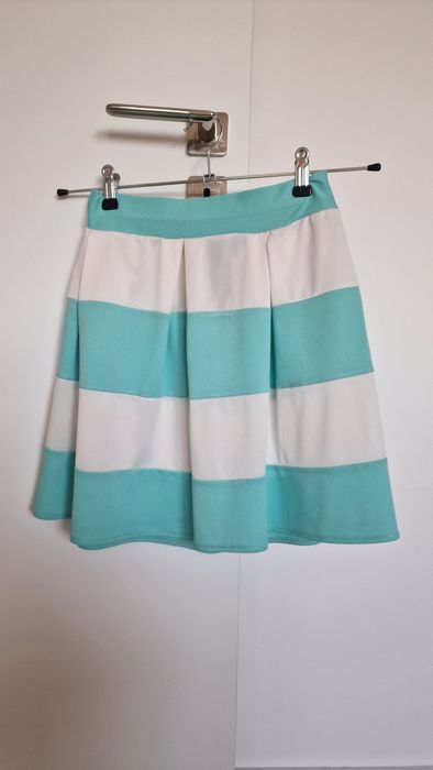 Spódnica mini w paski