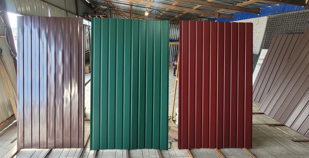 Профнастил . Металлочерепица