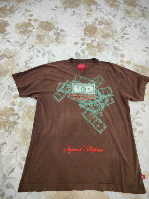 T-shirt Shopper tam. L em ótimo estado