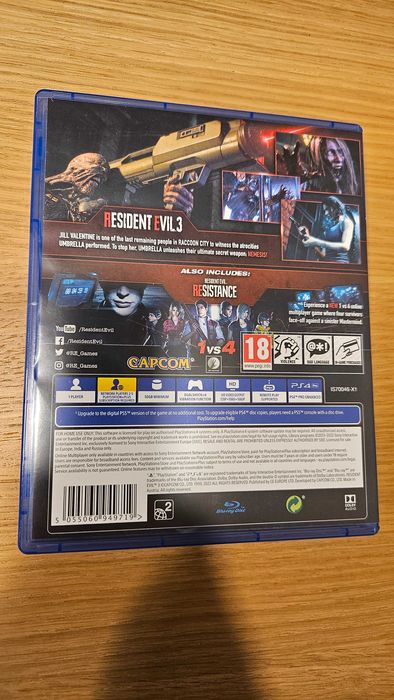 Resident Evil 3 PS4 bezpłatna aktualizacja PS5 Kraków