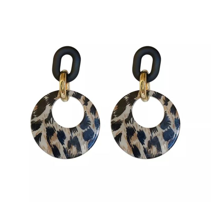 Brincos Vintage leopardo
Moda Novos
