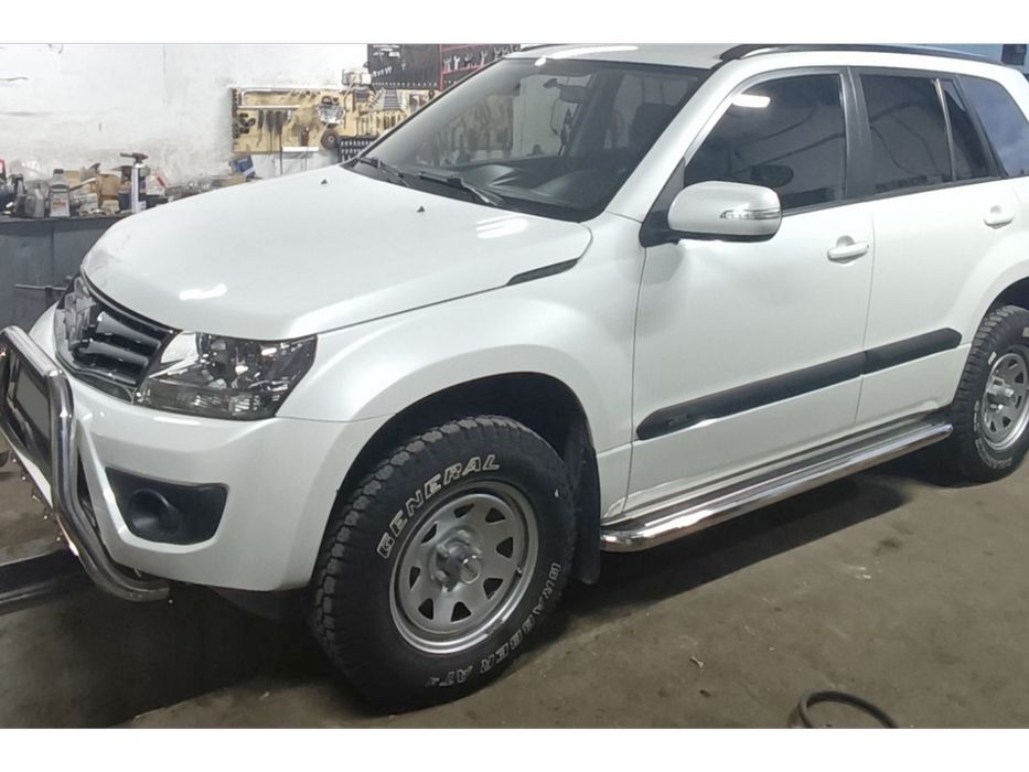 Suzuki Grand Vitara 2005-2017 рр. Кенгурятник WT004 (нерж)
