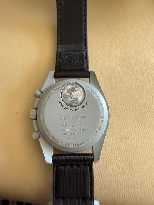 Original Swatch x Omega Bioceramic Moonswatch - Mission to The Moon com factura e garantia