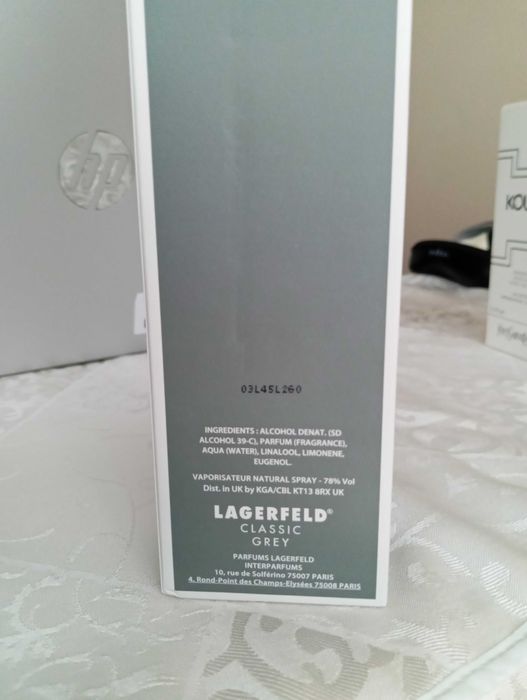 Perfumy męskie lagelfeld 125 ml