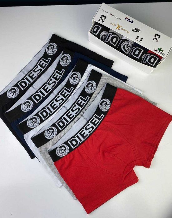 Чоловічі труси Diesel. Мужские боксеры, мужское белье Дизель