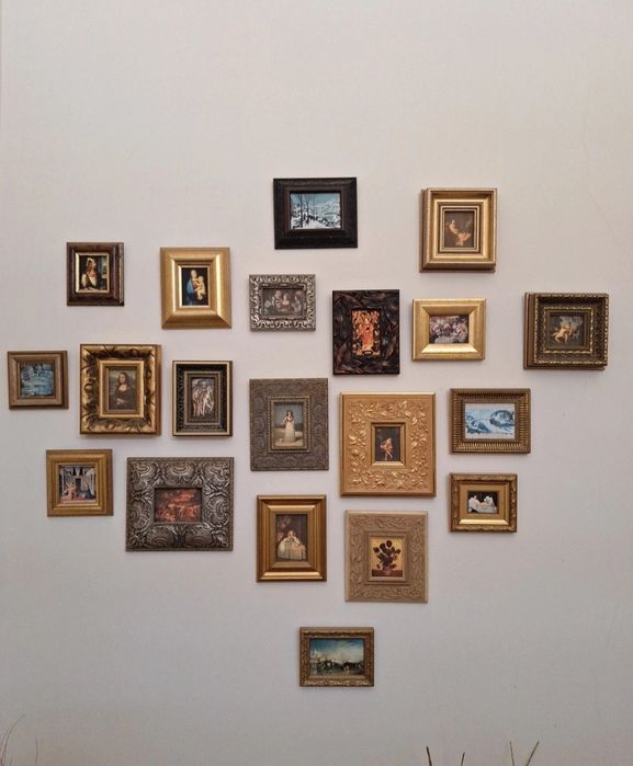 Colecção de mini quadros