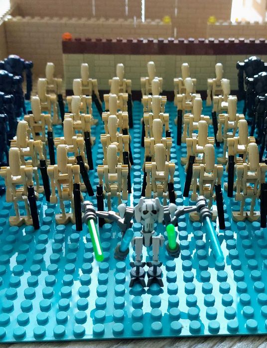 Лего Стар Варс дроиды Lego Star Wars ДРОЙДЕКА Лего MOC краб дроид паук