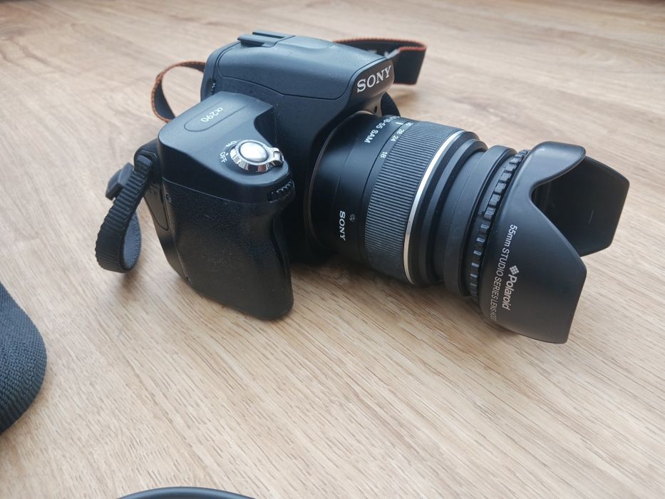 Aparat Sony ALPHA DSLR290  lustrzanka  pokrowiec + karta SD