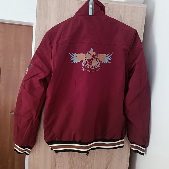 Kurtka wiosenna męska z nadrukiem