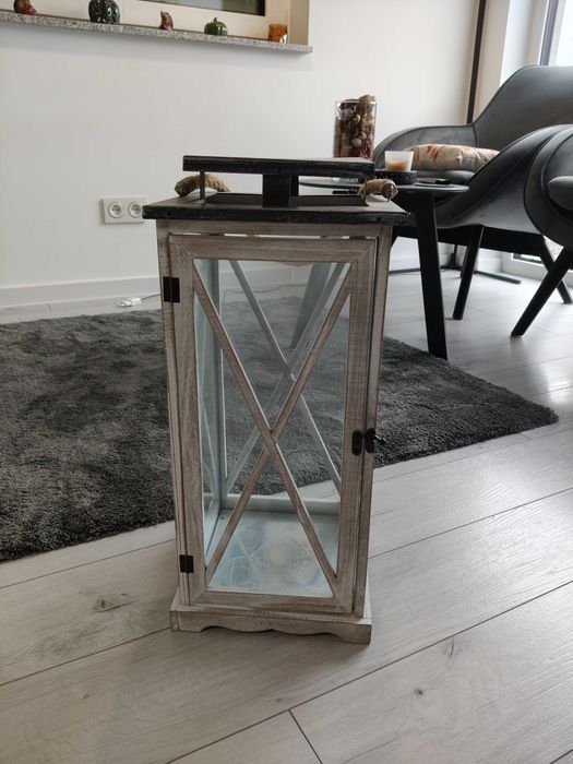 Duże Lampiony drewniane