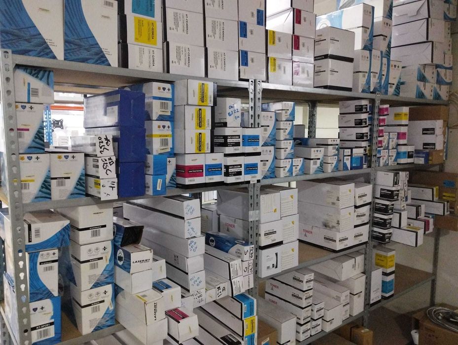 Lote de Toners e Tambores Compatíveis NOVOS