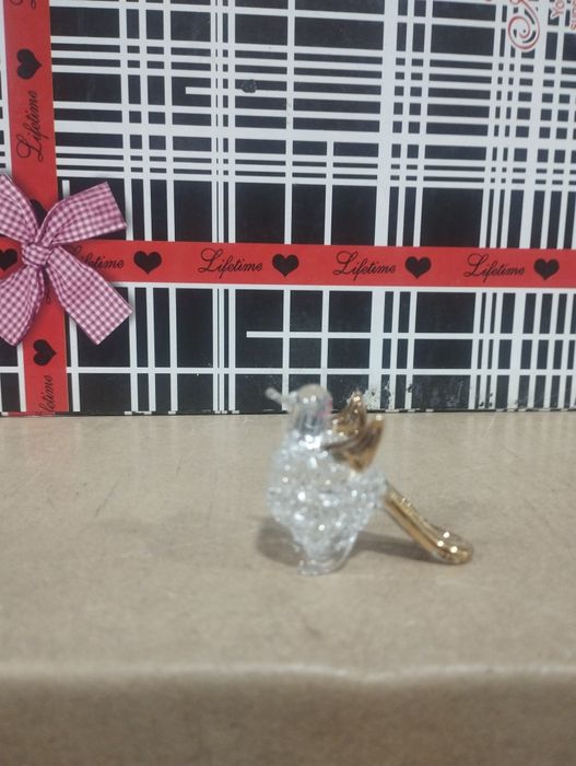 Peça de cristal em miniatura