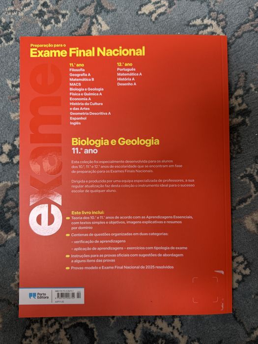 Manual preparação exame Biologia e Geologia 2026