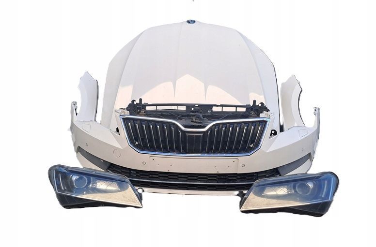 skoda superb iii 3v 15-19r maska zderzak pas błotnik full led lf9e eu
