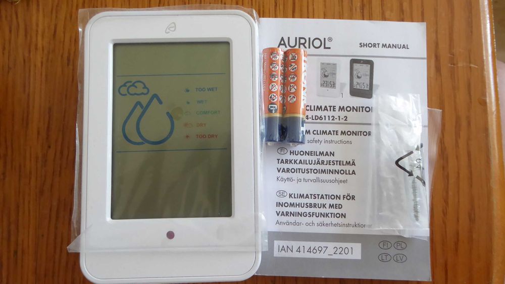Nieużywana stacja pogody AURIOL 4-LD6112-1
