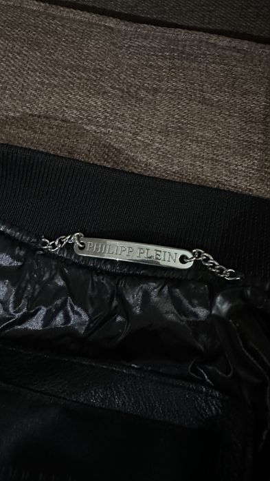 Кожаная куртка Филипп плейн , lether jecket Philipp Plein