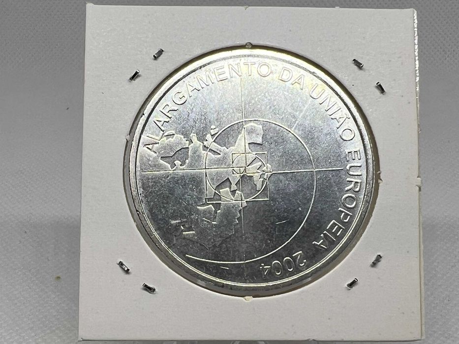 Portugal 2004 - 8 Euros Prata - Alargamento da União Europeia