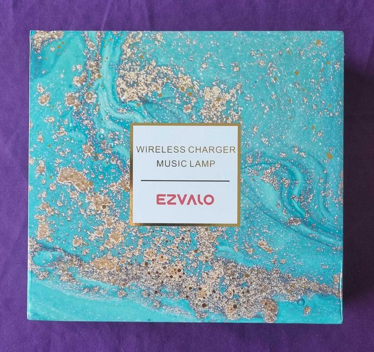 Ezvalo Carregador sem Fios Coluna Candeeiro Wireless