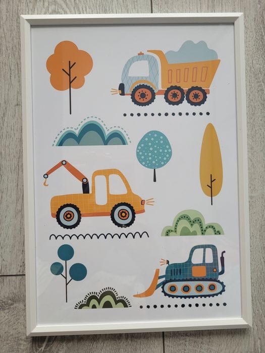 Obrazki plakaty A4 w ramce