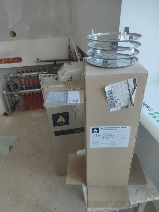 Газовий (парапетний)  котел  " Житомир _м" АОГВ _7 СМ