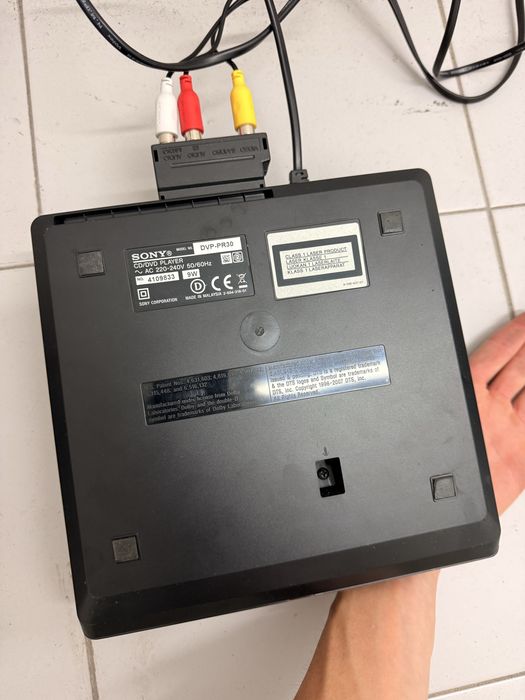 Leitor DVD compacto Sony