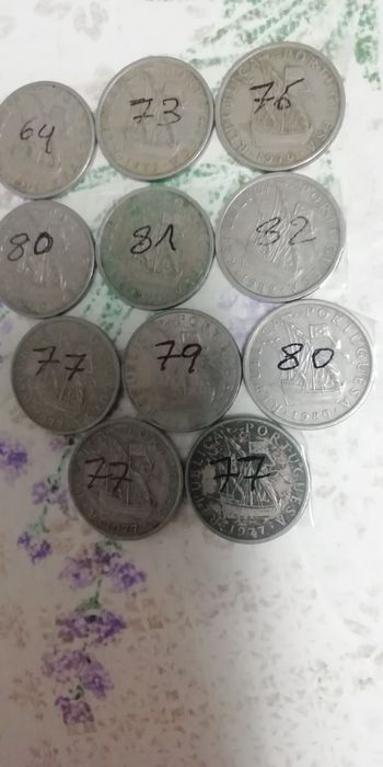 Moedas antigas para coleccionadores
