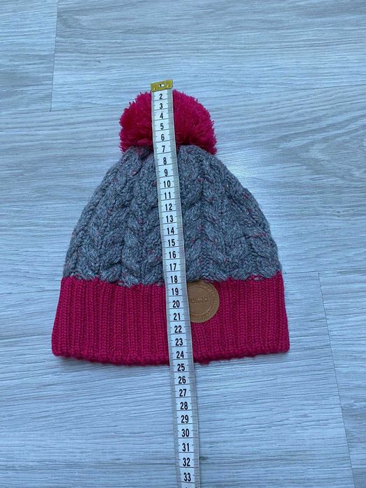 Czapka zimowa Reima rozmiar 48/50 wool wełna wełniana z pomponem