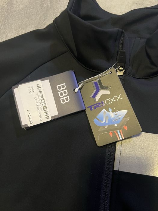 Kurtka termoaktywna BBB, oddychająca, na rower, w góry, odblaski
