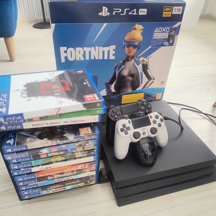 PS 4 Pro с дисками