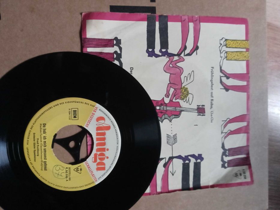 Winyl Schallplatten Amiga