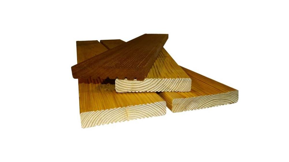 Deska tarasowa Modrzew Syberyjski Gładka, Ryflowana "AB" legary MONTAŻ