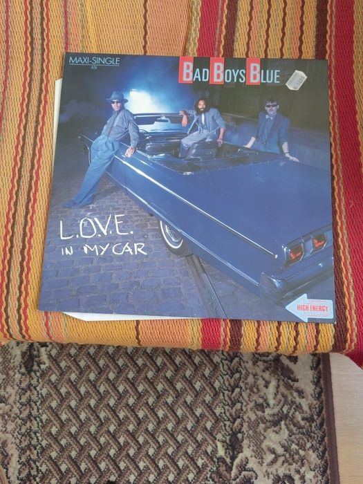 Bad Boys Blue-L.O.V.E.In My Car, 12"Maxi singiel winylowy