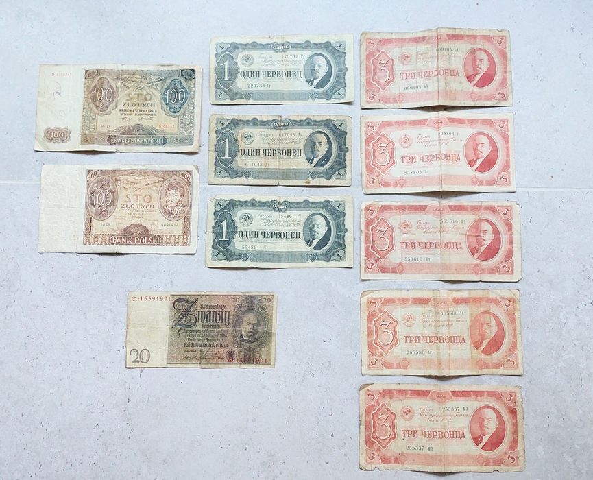 Banknoty cała kolekcja