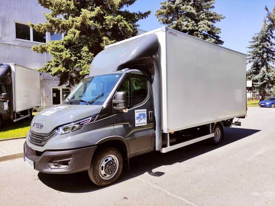 Wynajem Iveco Daily Kontener + winda 10EP