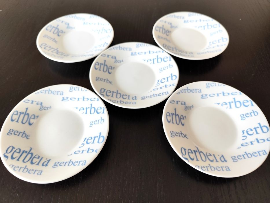 Lote de 5 Chávenas de Café - Siaki Porcelain (Novas)