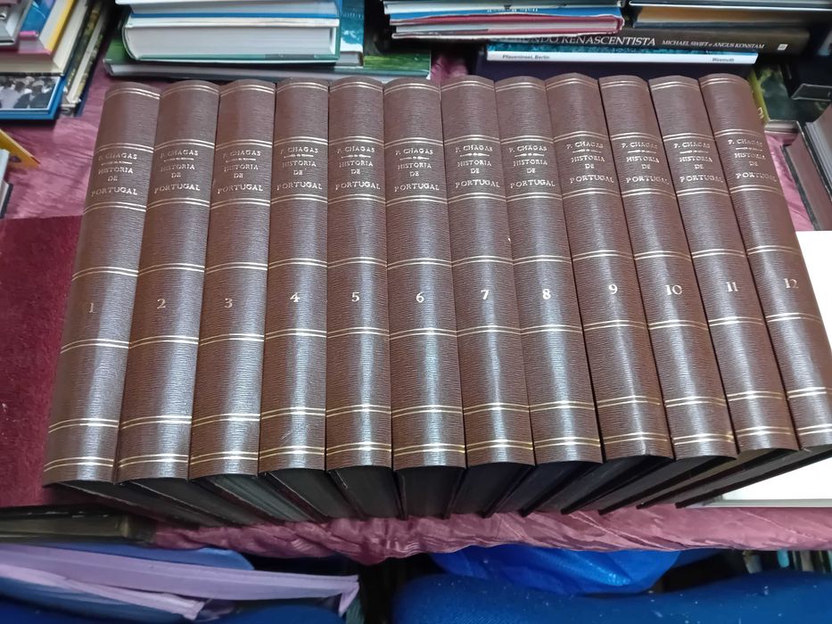 Historia de Portugal Manuel Pinheiro Chagas Colecção 12 Livros )