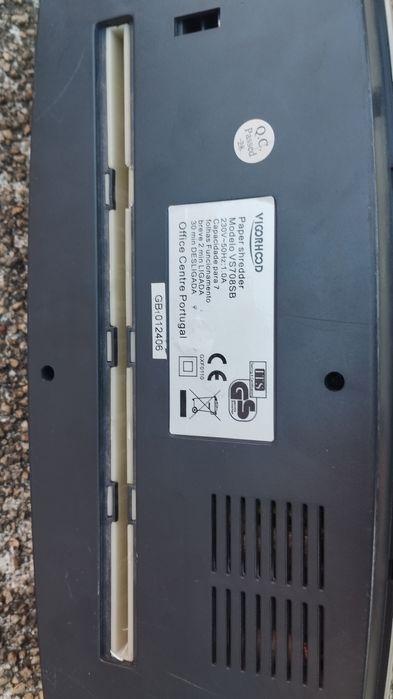 Máquina para destruir papel