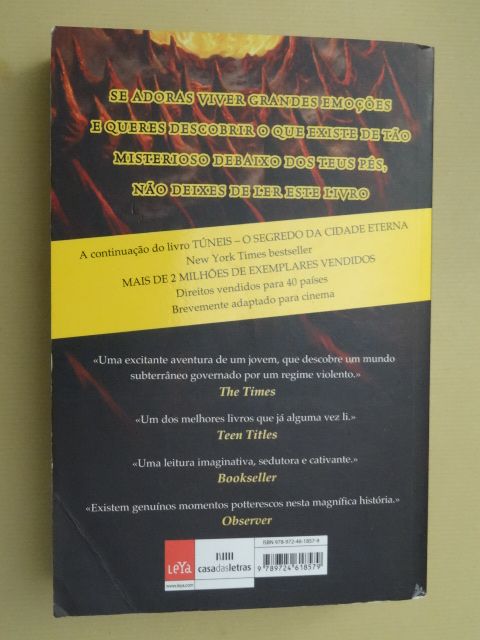 Túneis de Roderick Gordon - 3 Livros