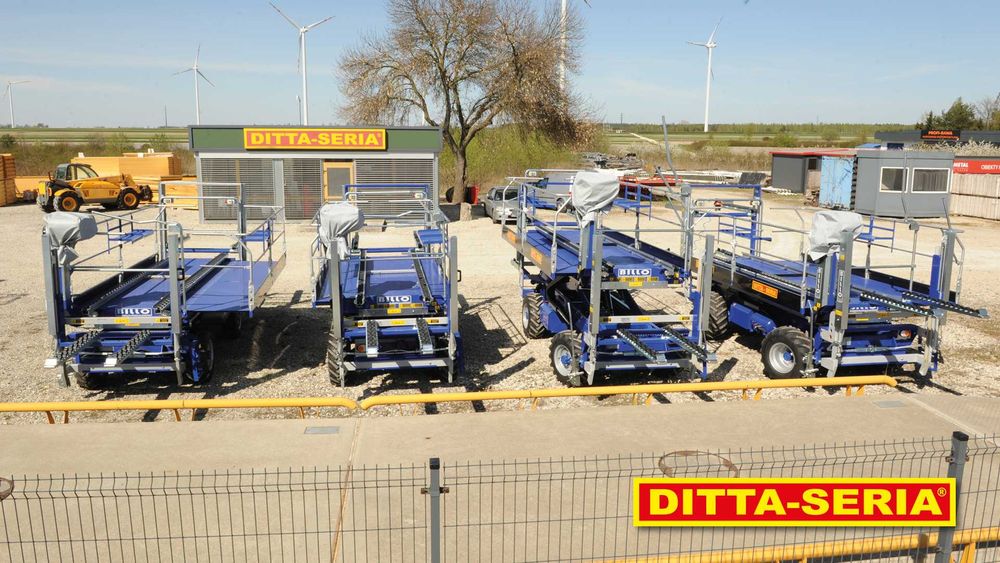 Samojezdna platforma sadownicza Billo, do sadu, do zbiorów DITTA-SERIA